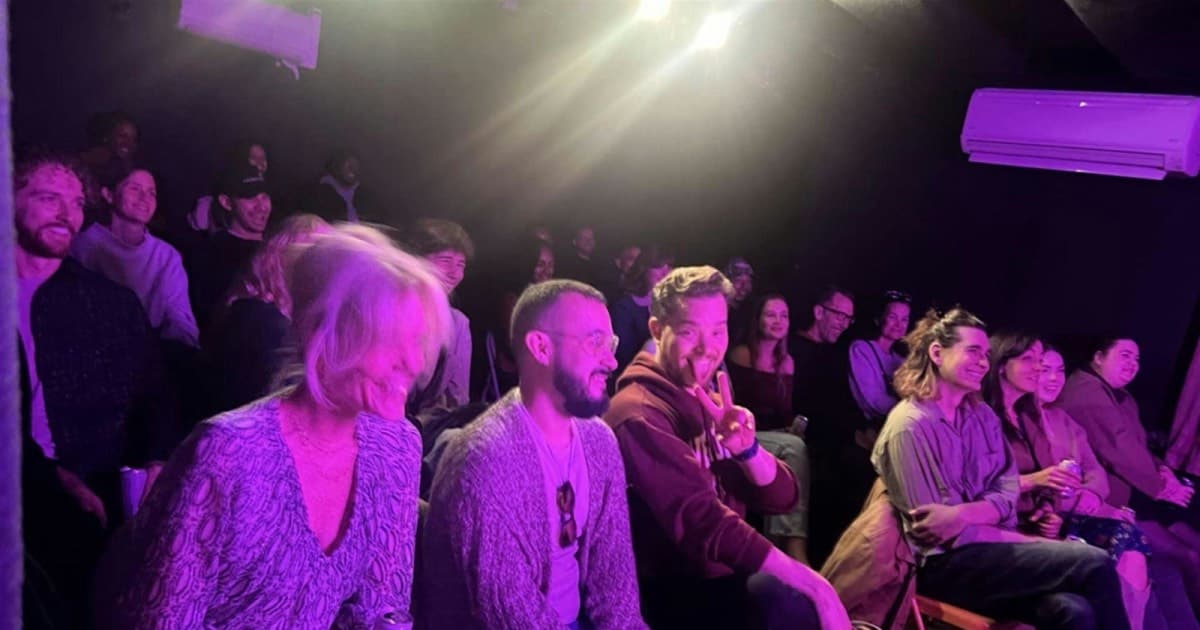 Flop house comedy club